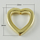 CCB Plastic Open Heart Bead Frames CCB-R041-24x23mm-1