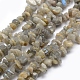 Chapelets de perles en labradorite naturelle  X-G-P332-23-1