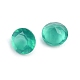 Facettierte natürliche grüne Onyx Achat (gefärbt und erhitzt) Cabochons&nbsp;G-I295-05C-07-2