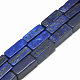 Lapis lazuli perles synthétiques brins G-S300-62-8x20mm-1