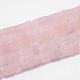 Natural Rose Quartz Beads Strands G-I131-16-12mm-1