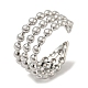 304 Stainless Steel Open Cuff Ring RJEW-C067-24P-1