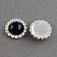 Garment Accessories Half Round ABS Plastic Imitation Pearl Cabochons RB-S020-06-A06-1