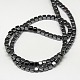 Non-magnetic Synthetic Hematite Beads Strands G-J172-4x4mm-04-2