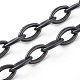 Collares de cadena de cable de acrílico personalizados NJEW-JN03477-4