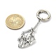 304 Stainless Steel Pouch Keychains HJEW-JM01301-02-3