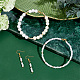 Pandahall elite 30pcs 3 style perles remplies d'or jaune KK-PH0009-26-5
