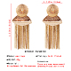 Alloy Stud Earrings EJEW-P146-K01-5