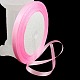 Gegen Brustkrebs rosa bewusstseinsband Herstellung rosa Satinband für DIY Fertigkeit Haar-Accessoires X-RC20mmY082-2