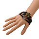 Great Valentines Day Gifts for Men Multi-Strand Imitation Leather Infinity Bracelets BJEW-PJB802-4