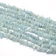 Natürliche Aquamarin Perlen Stränge G-O049-B-21-1