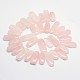 Rectangle Natural Rose Quartz Beads Strands G-L419-28-2