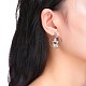 925 Sterling Silver Dangle Stud Earrings EJEW-BB33785-3