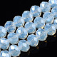 Electroplate Glass Beads Strands EGLA-A034-J4mm-A04-1