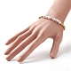 Bracelet extensible en perles d'imitation en plastique et perles de verre pour femme BJEW-JB09929-3