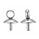 201 tasse en acier inoxydable perle peg bails pin pendentifs STAS-E030-5-1