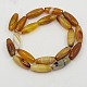 Natural Striped Agate/Banded Agate Beads Strands G-L008-03-2