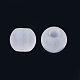 Transparent Frosted Acrylic Beads FACR-S056-003-1