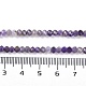 Natürlichen Amethyst Perlen Stränge&nbsp;G-G139-B09-01-5