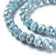 Cuisson opaque de perles de verre peintes X-EGLA-N006-006E-3