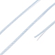ラウンドワックスポリエステル糸ストリング  マイクロマクラメコード  ツイストコード  革縫い用  ミックスカラー  0.55mm  約131.23ヤード（120m）/ロール YC-D004-02C-M-4