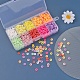 1500 Stück 10 Farben helle Farben umweltfreundliche handgefertigte Fimo-Perlen CLAY-YW0001-37A-7