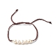 Adjustable Nylon Thread Cord Bracelets Sets for Mom & Daughter BJEW-JB06528-02-7