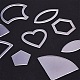 Acrylic Mixed Quilt Template TOOL-WH0076-01-5