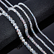 Nbeads fili di perline di vetro placcato EGLA-NB0001-15-4