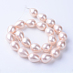 Chapelets de perles en coquille BSHE-S300-02-2