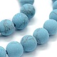 Synthetic Turquoise Beads Strands G-P387-01-8mm-3