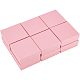 Cajas de joyería de cartón CBOX-WH0003-07-6