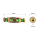 Chinese Style Alloy Enamel Beads X-ENAM-L015-03A-G-6