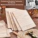Planches à bois rectangulaires WOOD-WH0131-02A-5