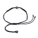 Verstellbare Nylonschnur geflochtenen Perlen Armbänder BJEW-JB05014-04-4