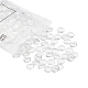 200 pièces cabochons en verre transparent GGLA-YW0001-05-3