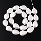Electroplate Natural Freshwater Shell Beads Strands SHEL-R049-026A-3