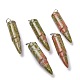 Natural Unakite Pointed Pendants G-D850-16-1
