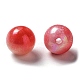 Perles acryliques opaques bicolores SACR-P024-01B-W14-2