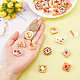 SUNNYCLUE 60Pcs 12 Styles Bread Cabochon Resin Bread Charms Smile Charm Bulk Toast Cake Cookie Food Cabochons for Hair Clip Headband Scrapbooking Cell Phone Case Jewelry Making DIY Craft Thanksgiving FIND-SC0003-25-3