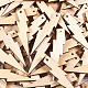 Gran colgante de madera sin teñir X-YS-TAC0005-03-4
