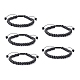 Verstellbare Nylonschnur geflochtenen Perlen Armbänder BJEW-F369-B11-1