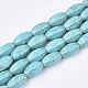 Chapelets de perles en turquoise synthétique TURQ-S391-08B-1