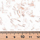 Transparente Glasstiftperlen SEED-N005-001-C14-4