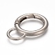 Alloy Spring Gate Ring X-KEYC-H109-03A-P-2
