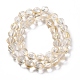 Chapelets de perles en verre transparente   GLAA-F114-02B-11-2