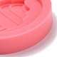 Плоские круглые силиконовые Молды с изображением мороженого DIY-F109-04-3