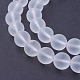 Chapelets de perle en cristal de quartz naturel G-G735-21F-10mm-3