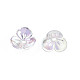 Transparentes bouchons acrylique de perles X-TACR-Q273-04-3