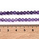 Natürlichen Amethyst Perlen Stränge&nbsp;G-Z161-A02-4mm-5